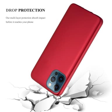 iPhone 12 PRO MAX Suojakuori Kotelo (Punainen)
