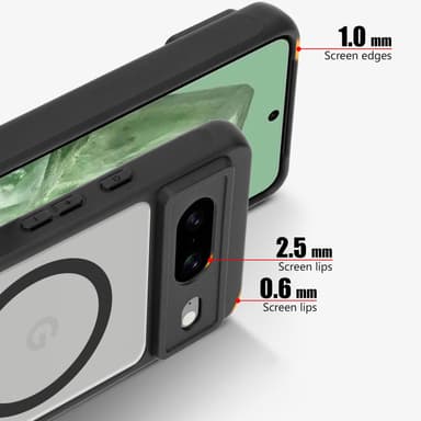 Google Pixel 8 5G Suojakuori Kotelo MagSafe kompatibel