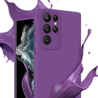 Samsung Galaxy S22 ULTRA Suojakuori Kotelo (Violetti)