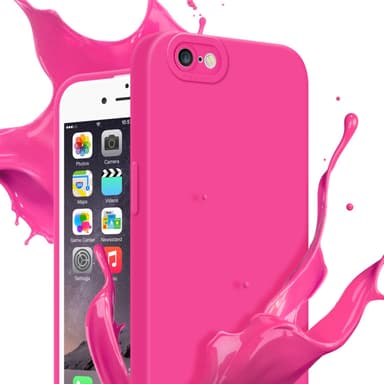 iPhone 6 / 6S Suojakuori Kotelo (Vaaleanpunainen)