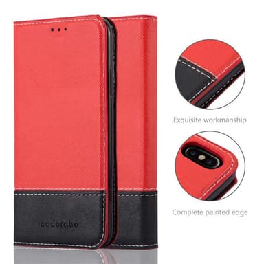 iPhone X / XS Suojakuori Case (Punainen)