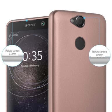 Sony Xperia XA2 Suojakuori Kotelo (Vaaleanpunainen)