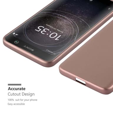 Sony Xperia XA2 Suojakuori Kotelo (Vaaleanpunainen)