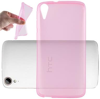 HTC Desire 828 Suojakuori Kotelo (Vaaleanpunainen)