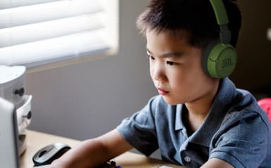 JBL Jr. 310BT langattomat on-ear kuulokkeet (vihreä)