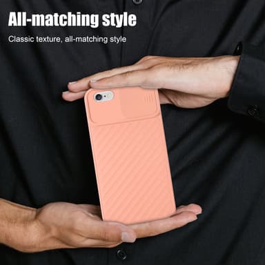 iPhone 6 / 6S Case Suojakuori Cover (Vaaleanpunainen)