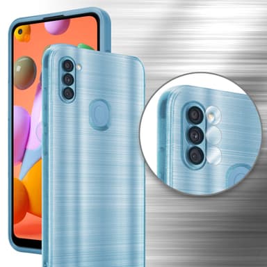 Suojakuori Samsung Galaxy A11 / M11 Kotelo (Turkoosi)