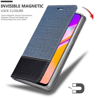 Oppo A94 5G Suojakuori Lompakkokotelo (Sininen)