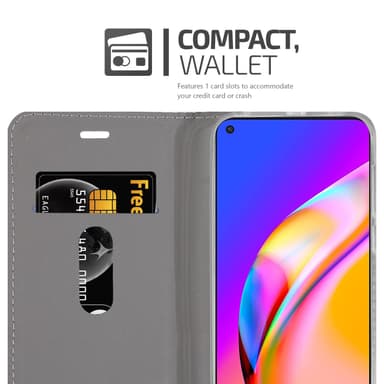 Oppo A94 5G Suojakuori Lompakkokotelo (Sininen)