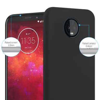 Suojakuori Motorola MOTO Z3 PLAY Kotelo (Musta)