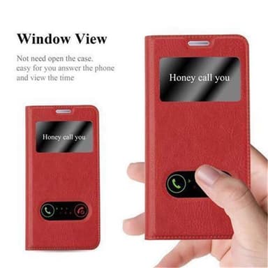 Lompakkokotelo Samsung Galaxy A5 2017 Case (Punainen)