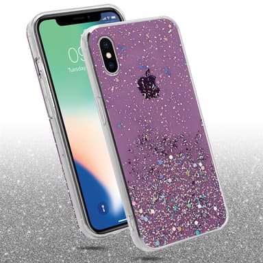 iPhone X / XS Suojakuori Kotelo (Violetti)