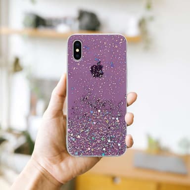 iPhone X / XS Suojakuori Kotelo (Violetti)