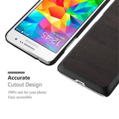 Samsung Galaxy GRAND PRIME Suojakuori Kotelo (Musta)
