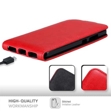 Honor 7 Suojakuori Lompakkokotelo (Punainen)