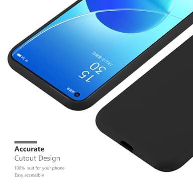 Suojakuori Oppo Reno6 5G Kotelo (Musta)