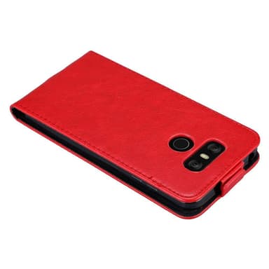 LG G6 Suojakuori Lompakkokotelo (Punainen)