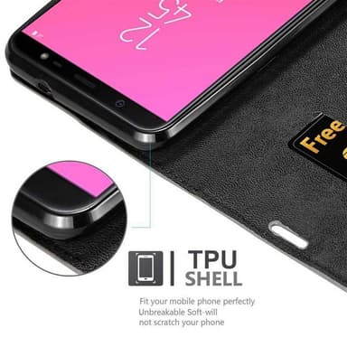 Samsung Galaxy J8 2018 Suojakuori Lompakkokotelo