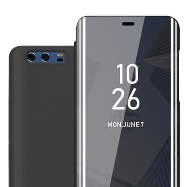 Suojakuori Huawei P10 PLUS Lompakkokotelo (Musta)