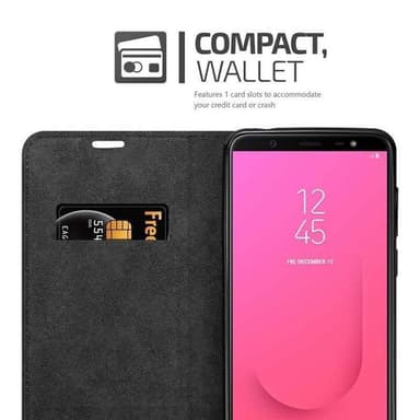 Samsung Galaxy J8 2018 Suojakuori Lompakkokotelo