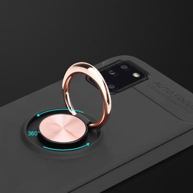 Samsung Galaxy A31 Suojakuori Kotelo (Musta)
