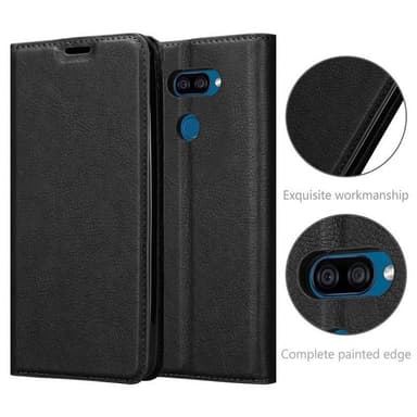 LG K40S Suojakuori Lompakkokotelo (Musta)