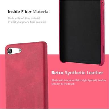 Sony Xperia M5 Suojakuori Case Kotelo (Punainen)