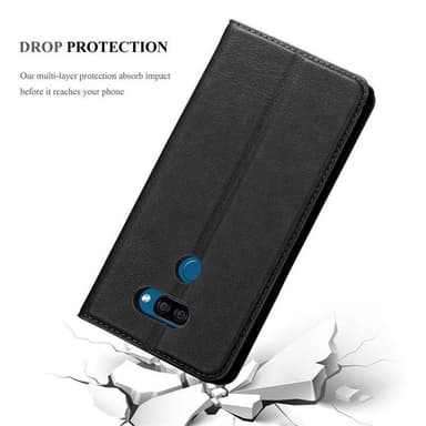 LG K40S Suojakuori Lompakkokotelo (Musta)