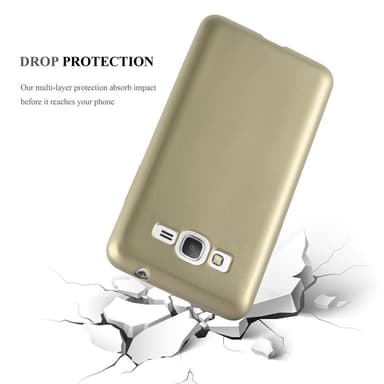 Samsung Galaxy GRAND PRIME Suojakuori Kotelo (kulta)