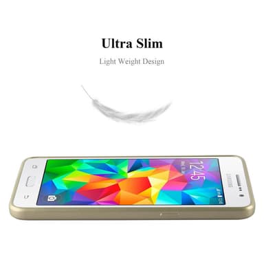Samsung Galaxy GRAND PRIME Suojakuori Kotelo (kulta)