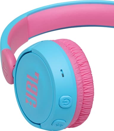 JBL Jr. 310BT langattomat on-ear kuulokkeet (sininen/pinkki)