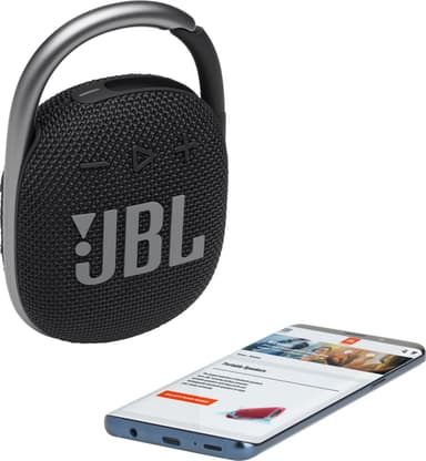 JBL Clip 4 langaton kaiutin (musta)