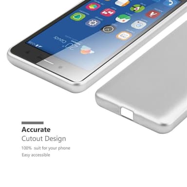 ZTE Blade L7 Suojakuori Kotelo (Hopea)