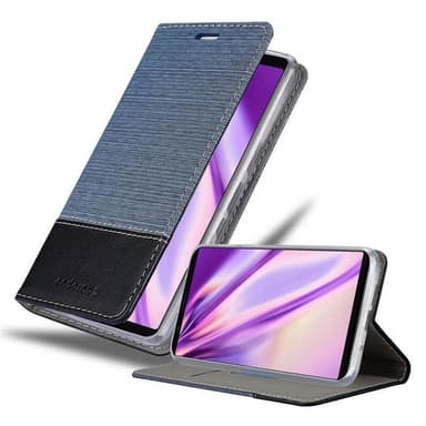 Sony Xperia 5 Suojakuori Lompakkokotelo (Sininen)