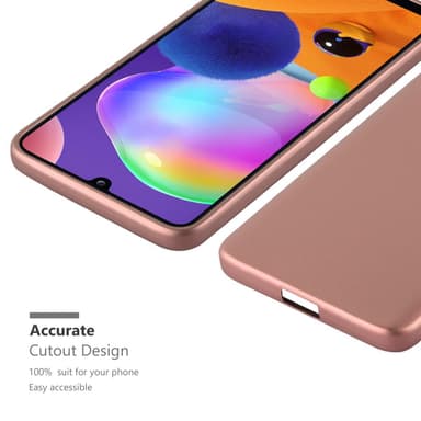 Samsung Galaxy A31 Suojakuori Kotelo (Vaaleanpunainen)