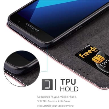Samsung Galaxy A3 2017 Suojakuori (Vaaleanpunainen)