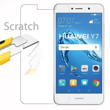 Huawei Y7 2017 Näytönsuoja Karkaistu lasi Suojakalvo