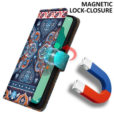 Huawei MATE 30 LITE Suojakuori Lompakkokotelo (Sininen)