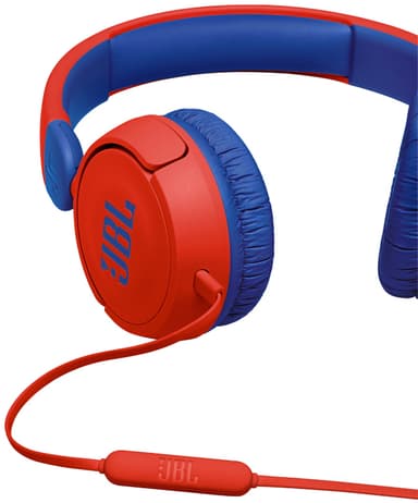 JBL Jr. 310 on-ear kuulokkeet (punainen)