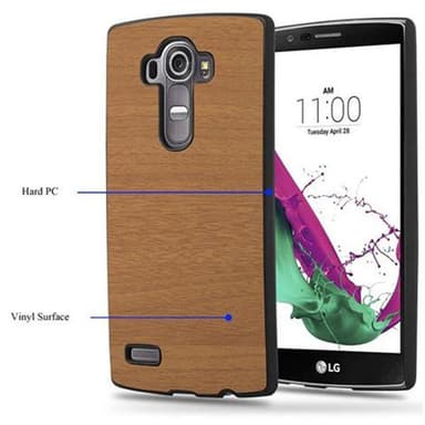 LG G4 / G4 PLUS Suojakuori Kotelo (Ruskea)