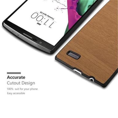 LG G4 / G4 PLUS Suojakuori Kotelo (Ruskea)