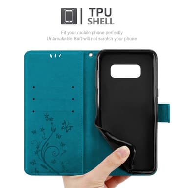 Samsung Galaxy S8 PLUS Suojakuori Lompakkokotelo