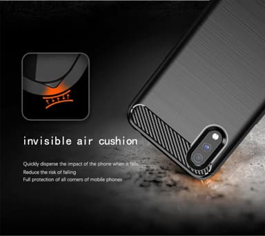 Suojakuori Samsung Galaxy A01 Kotelo (Musta)