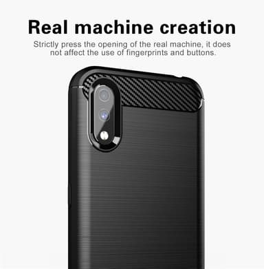 Suojakuori Samsung Galaxy A01 Kotelo (Musta)