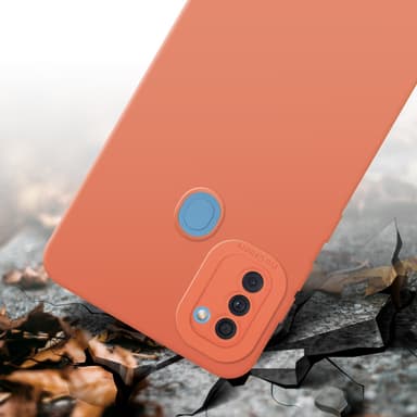 Samsung Galaxy A11 / M11 Suojakuori Kotelo (Oranssi)