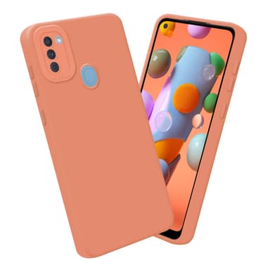 Samsung Galaxy A11 / M11 Suojakuori Kotelo (Oranssi)