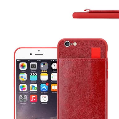 Suojakuori iPhone 6 / 6S Kotelo (Punainen)