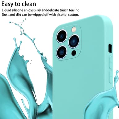 Suojakuori iPhone 13 PRO Kotelo Ketju (Turkoosi)