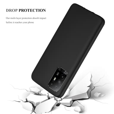 Oppo A94 5G Suojakuori Kotelo (Musta)