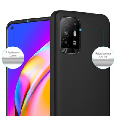 Oppo A94 5G Suojakuori Kotelo (Musta)